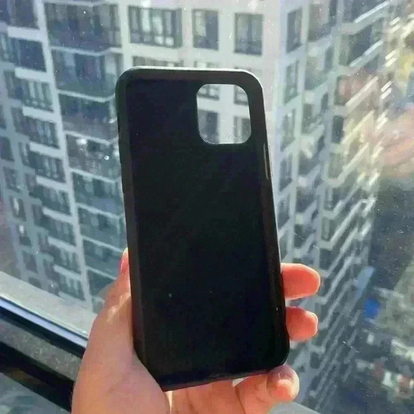 iPhone 11 Pro Phone Case with Bear details, true navy - Picture 3 of 8